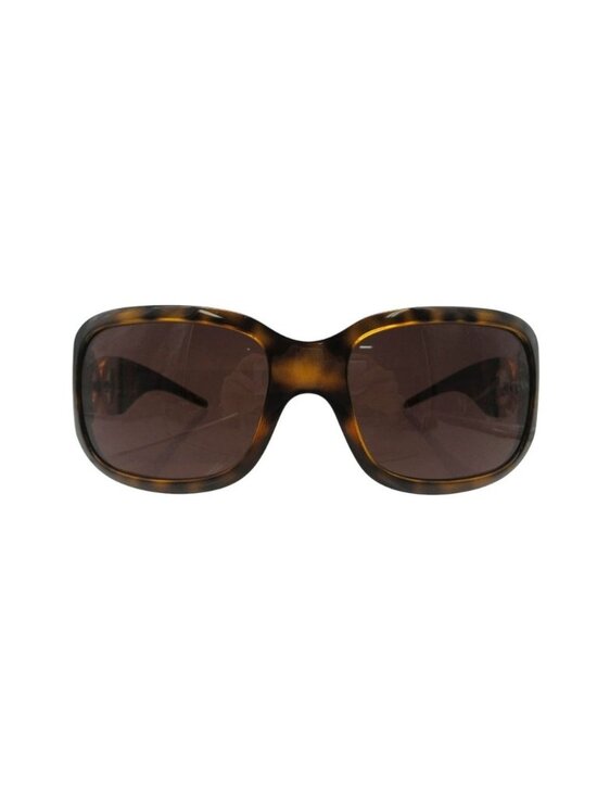 Dolce & Gabbana Sunglasses 60 DG Logo Stone Decoration Tortoiseshell Eyewear main image 6
